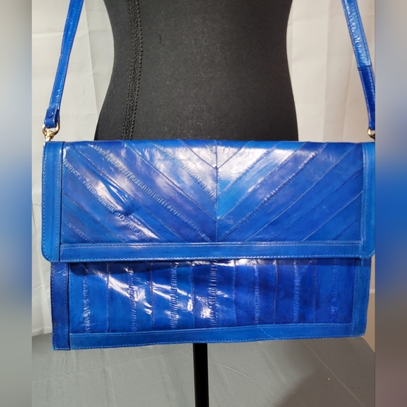 Vintage eel skin purse - Picture 2 of 7